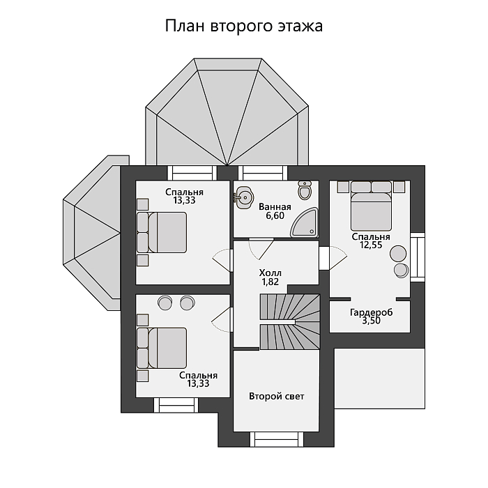 Готовый коттедж ул. Бенуа, д.51