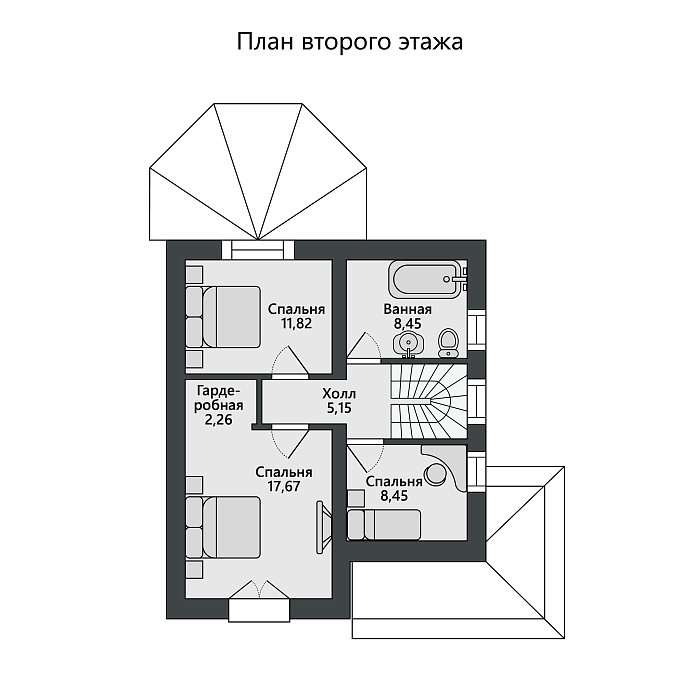 Готовый коттедж ул. Бенуа, д.36а