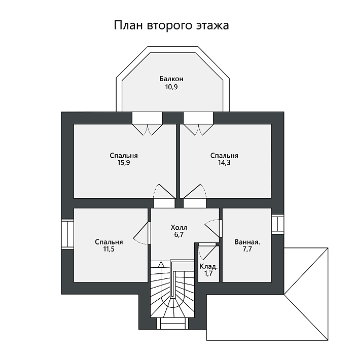 Коттедж ул. Бенуа, д.1А